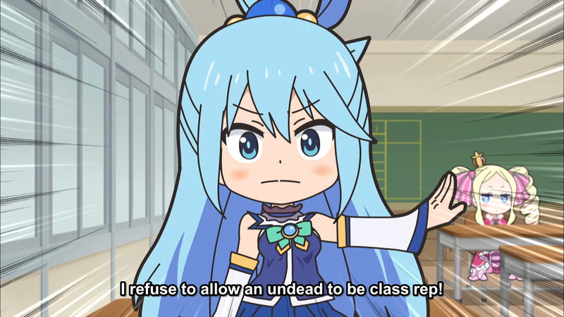 Aqua: most annoying goddess ever.